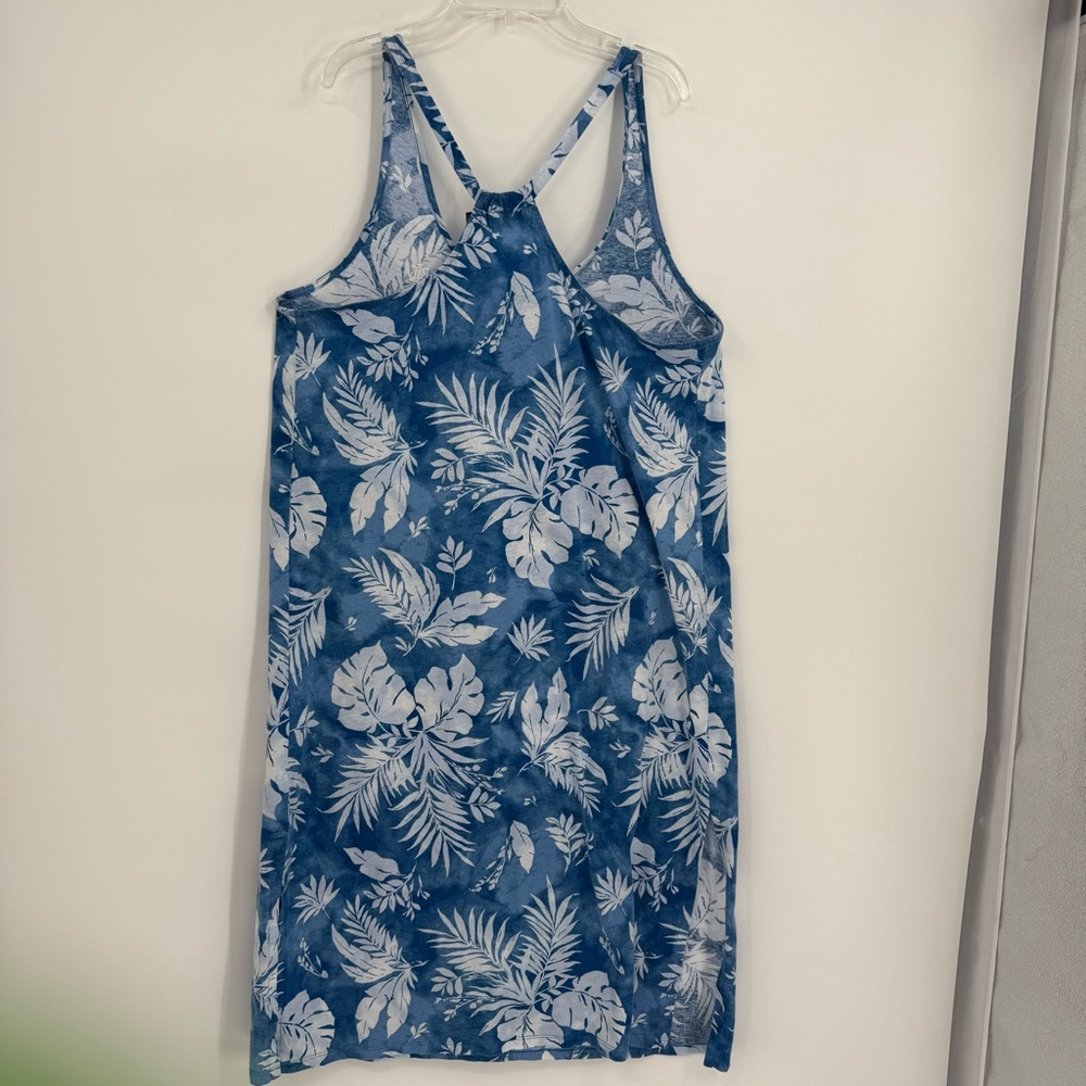 Ralph Lauren Blue and White Floral Dress - Picture 5 of 9
